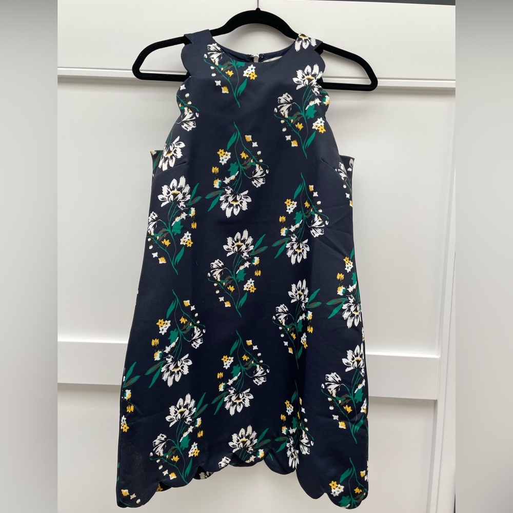 Tuckernuck Endless Summer Mini Floral Scalloped Dress Size S